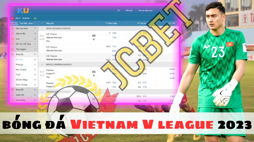 Bóng đá Vietnam V league 2023